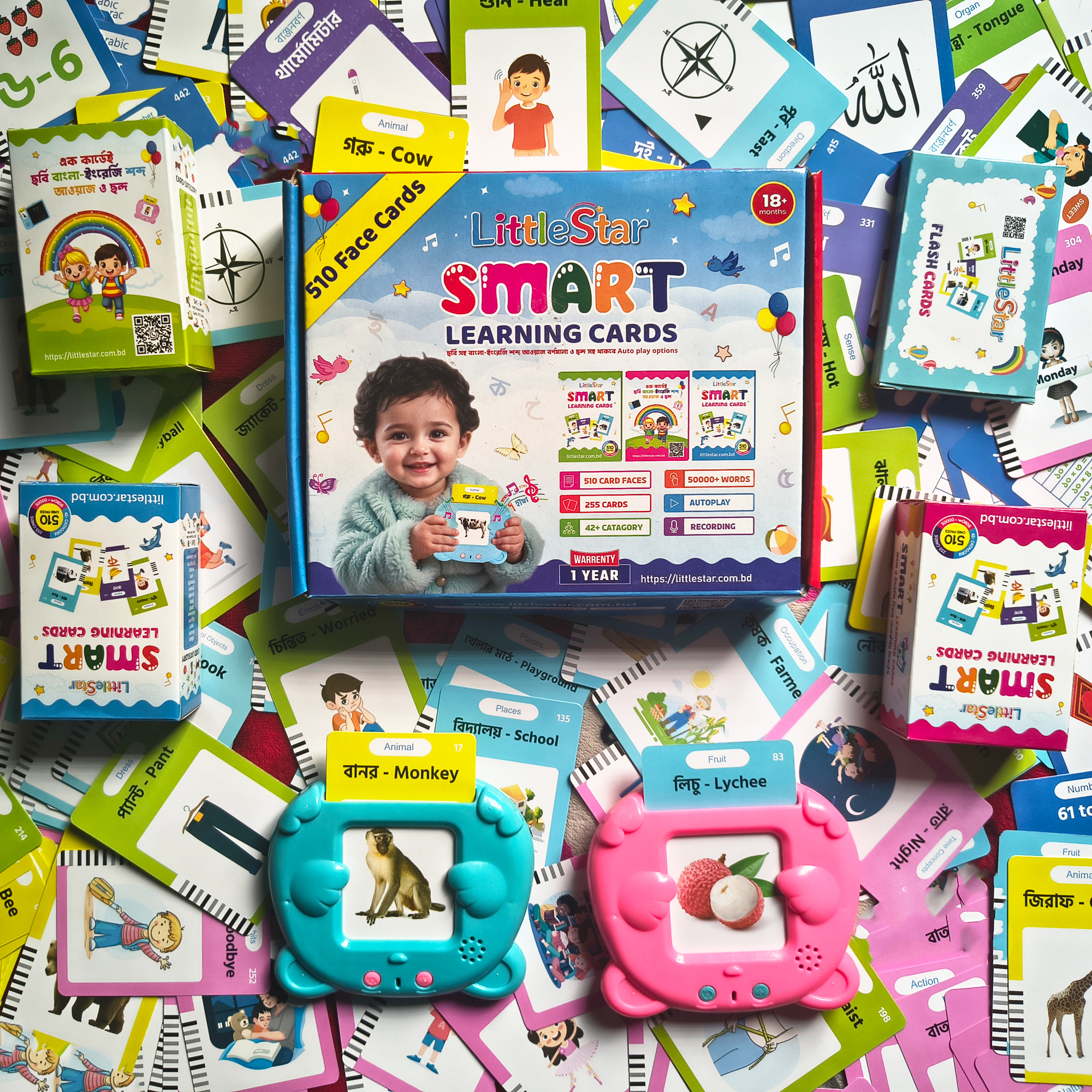 Flash Card Educational Learning Device - Image 3